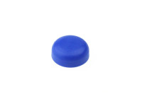 License Plate Screw Cover Cap Blue - 50 pcs