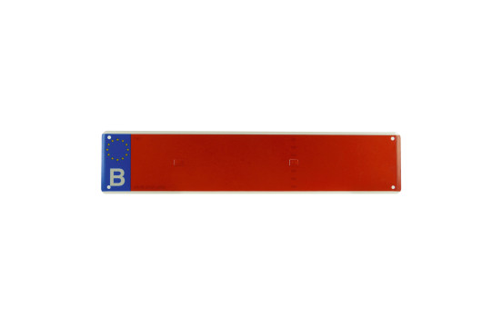 Number plate agriculture red, Image 2