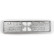 Plastic Number plate holder 'Click' 52x11cm Silver, Thumbnail 2