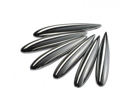 Foliatec Aero ChromeWings chrome - 12 pieces Foliatec Aero ChromeWings chrome - 12 pieces