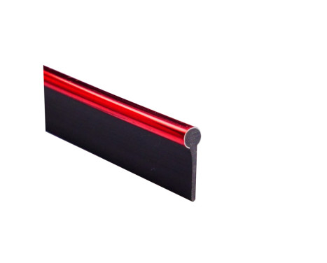 Simoni Racing Interior Trim Chrome - Red - 3 meters, Image 2
