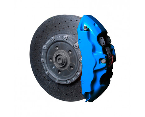 Foliatec Brake caliper paint set - GT blue - 7 pieces