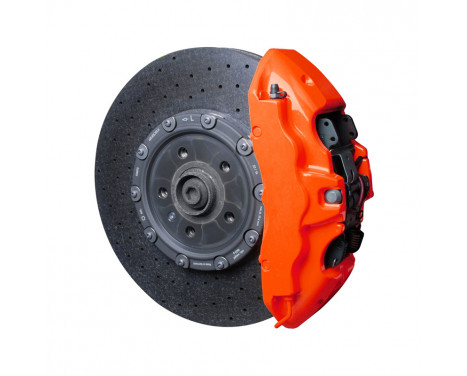 Foliatec Brake Caliper Paint Set - Neon Orange - 10 Pieces