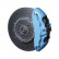 Foliatec Brake caliper paint set - sky blue - 7 pieces