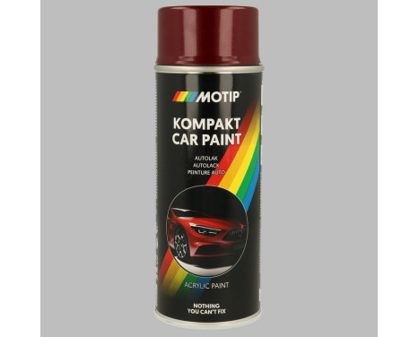 Motip 51575 Paint Spray Compact Red Metallic 400 ml, Image 2