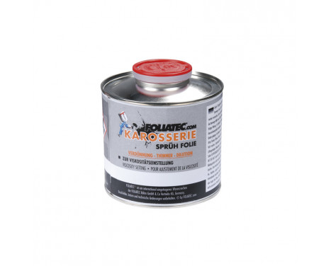 Foliatec Thinner for Car Body Spray Film 1x500ml Foliatec Thinner for Car Body Spray Film 1x500ml