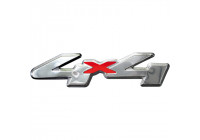 Aluminum Emblem/Logo - 4x4 - 12x3cm