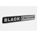 Aluminum Emblem/Logo - BLACK EDITION - 11,8x1,4cm, Thumbnail 2