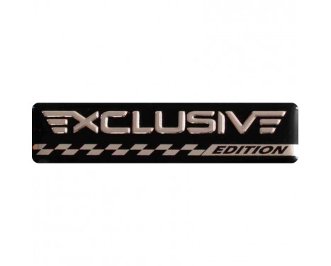 Aluminum Emblem/Logo - EXCLUSIVE EDITION - 7x1,7cm