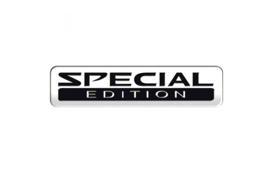 Aluminum Emblem/Logo - SPECIAL EDITION - 7x1,7cm