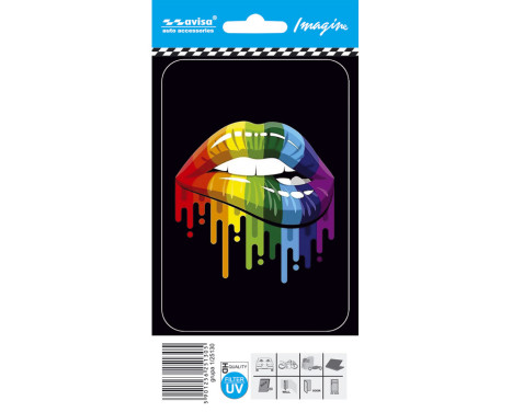 Car Tattoo Sticker Mouth - 8.7x12.5cm
