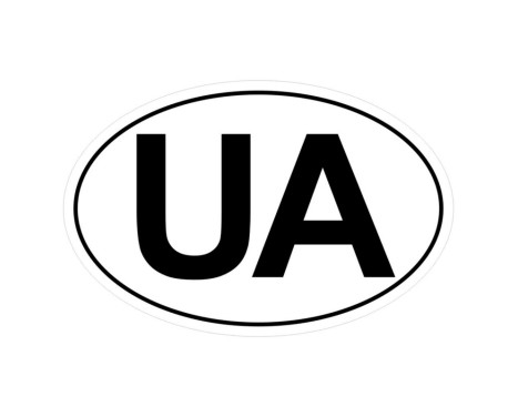 Car Tattoo Sticker UA - 16x10.5cm