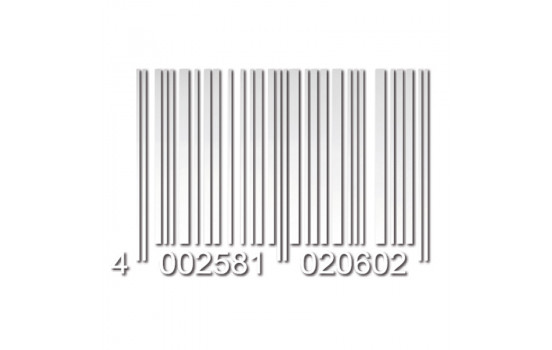 Foliatec Cardesign Sticker - Code - white matt - 37x24cm