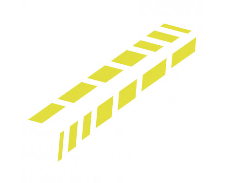 Foliatec Cardesign Sticker - Shades - neon yellow - 77x9cm - 2 pieces Foliatec Cardesign Sticker - Shades - neon yellow - 77x9cm - 2 pieces