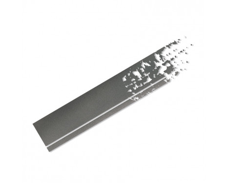 Foliatec Cardesign Sticker - Stripes - graphite 22x150cm - 2 pieces Foliatec Cardesign Sticker - Stripes - graphite 22x150cm - 2 pieces