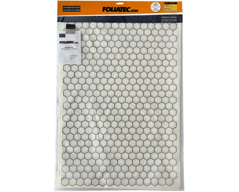 Foliatec Honeycomb Window Sticker - Set of 3 75x50cm - High Gloss Black, Image 4