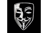 Nickel Sticker 'Anonymous' - 44x66mm