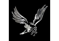 Nickel Sticker 'Eagle' - 70x60mm