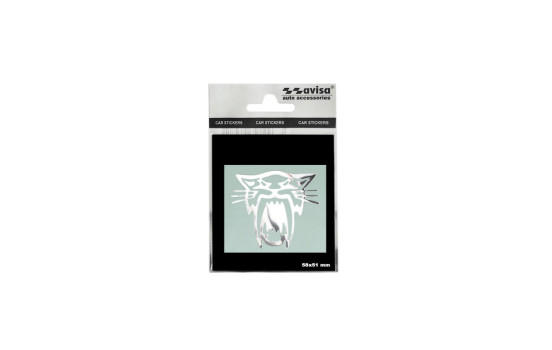 Nickel Sticker 'Tiger' - 60x55mm, Image 2