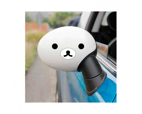 Simoni Racing Sticker 'Orso Baloo' - Black - Set of 2 pieces Simoni Racing Sticker 'Orso Baloo' - Black - Set of 2 pieces