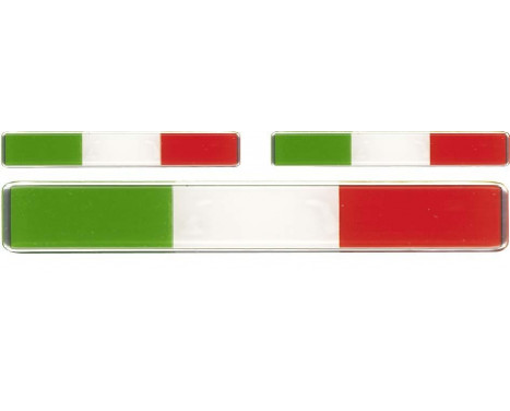 Sticker 3D '' Italia Flag '' 3st.