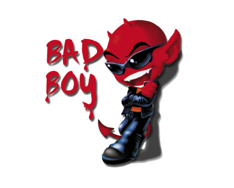 Sticker Bad Boy - 12x11cm, Image 2