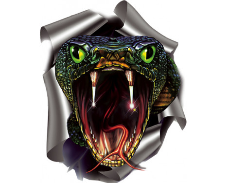 Sticker Snake - 17.6x20cm, Thumbnail 2 Sticker Snake - 17.6x20cm, Thumbnail 2