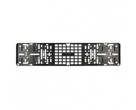 Number plate holder black model click without text beach Number plate holder black model click without text beach