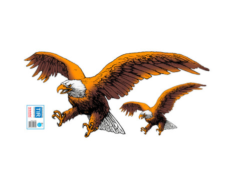 Car Tattoo Sticker Eagle 2pcs - 67x32cm