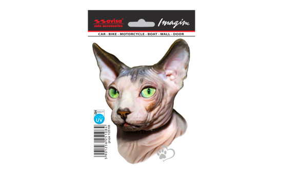 Car Tattoo Sticker Sphinx - 11x14cm