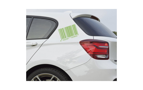Foliatec Cardesign Sticker - Code - neon green - 37x24cm, Image 2