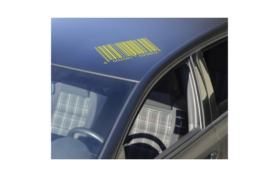 Foliatec Cardesign Sticker - Code - neon yellow - 37x24cm, Image 3