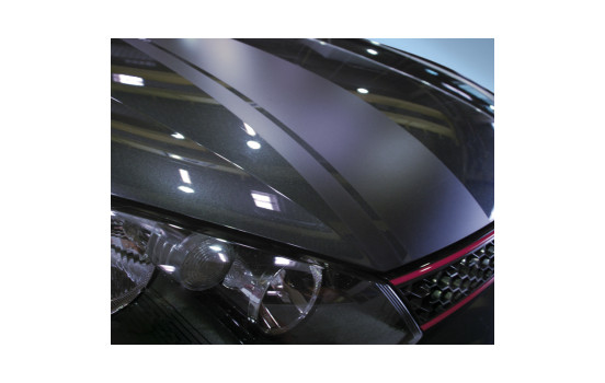 Foliatec Cardesign Sticker - Stripes - black matt - Length 150cm x Width 22cm, Image 2