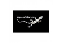 Nickel Sticker 'QUATTRO GECKO' - 90x40mm