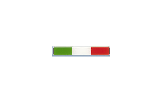 Sticker 3D ''Italia Flag'' 3pcs., Image 2