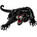 Sticker Panther - black - 33x23cm