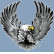 Stickerset Eagles - 2x 15x14,5cm, Thumbnail 2