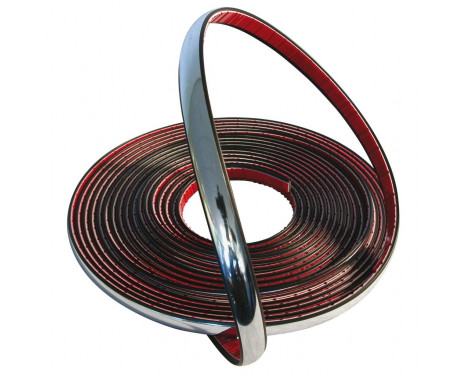 Decoration strip chrome 9mm 8m