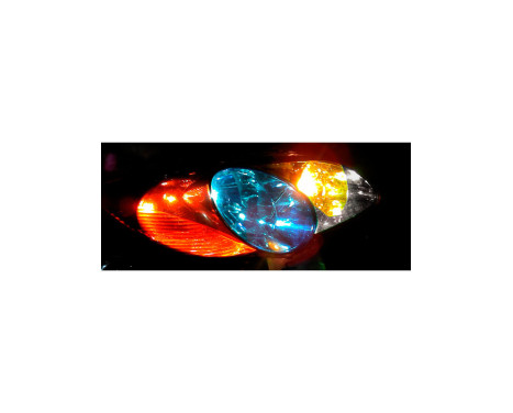 Headlight/rear light foil - Blue - 1000x30 cm, Image 6