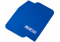 Sparco Universal mud flaps 'Large' - Blue