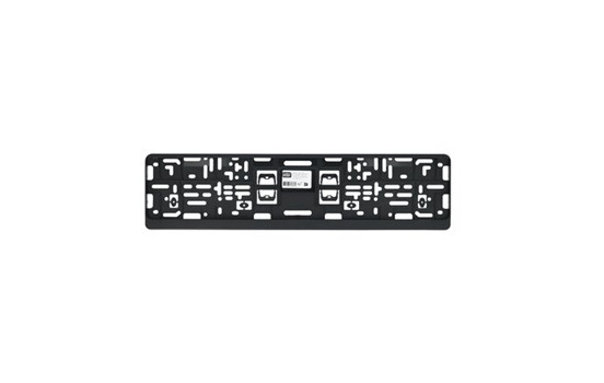 Carpoint License Plate Holder Click + Text Border, Image 3