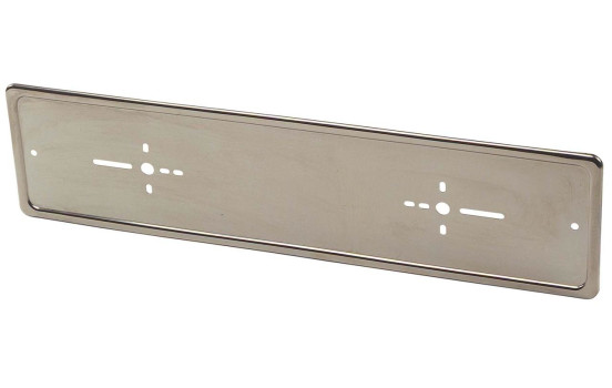 Chrome License plate holder, per piece