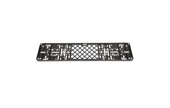 License plate holder black model click without text beach, Image 2