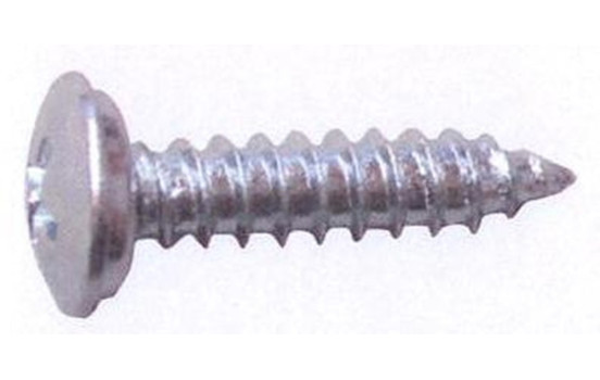 License plate screws 20 pieces 4.8X16 mm