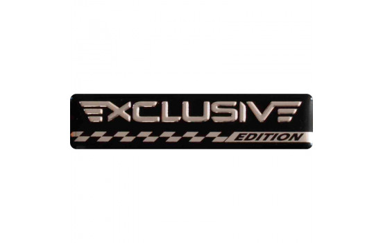 Aluminum Emblem/Logo - EXCLUSIVE EDITION - 7x1,7cm