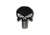 Aluminum Emblem/Logo - Skull - 7.5x5.5cm