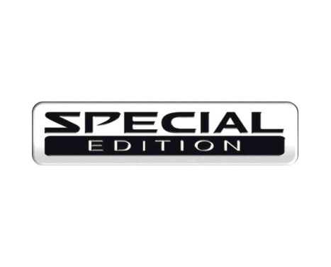 Aluminum Emblem/Logo - SPECIAL EDITION - 7x1,7cm