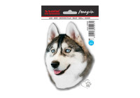 Car Tattoo Sticker Husky - 11x15.5cm