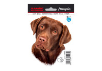 Car Tattoo Sticker Labrador - 11x13.2cm