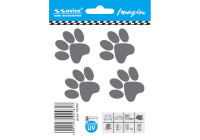 Car Tattoo Sticker Paws - 9.7x6.5cm